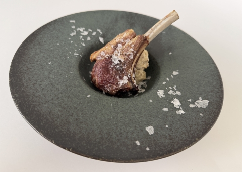 ラムの香草焼き